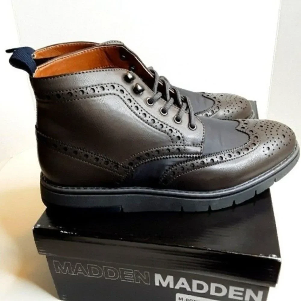Madden Men's Size 9M Derby Ankle Boot